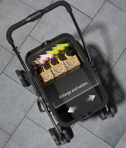 2023 Offre Spéciale chat <span class=keywords><strong>chiot</strong></span> chien double poussette pour animaux de compagnie luxe 4 roues Double poussette pour animaux de compagnie - Product Image 5