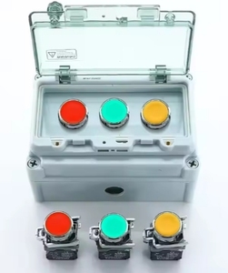 Xb4 nút chuyển đổi tự đặt lại nút tròn BA31/BA42/BA51 bắt đầu dừng với ánh sáng 12v24v220 - Product Image 3