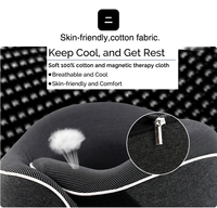 Oreiller de Voyage Saien en Forme de U Personnalisé, Soutien Cervical en Mousse à Mémoire de Forme pour Avion et Voiture, Vente en Gros