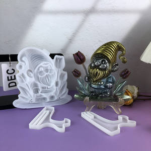 Molde de Silicona para Resina Hecho a Mano, Estilo DIY, Adornos Decorativos y Herramientas para Pasteles, Molde de Yeso para Resina - Product Image 4