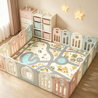 Tapis de sol imperméable antidérapant en mousse TPU non toxique pour enfants, idéal pour les pique-niques et le camping en intérieur/extérieur