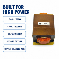 Alimentation électrique à induction 3000W, transformateur à noyau EE65, fil de cuivre haute fréquence