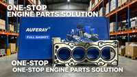Joint de culasse en acier MLS OE 487ZQA-1003300 pour moteur BYD 487ZQA 2.0L, certifié AUFERAY IATF16949, pièces de rechange moteur de haute qualité