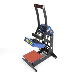 Nueva Máquina de Prensa de Calor Plana para Sublimación de Ropa, Impresión de Logotipos en Camisetas, 15x15cm, Semiautomática, Hidráulica, Hy-1201 C - Product Image 2