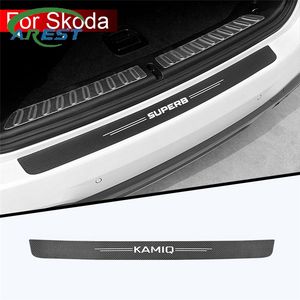 Bagagliaio di un'auto protettiva e decorativa adesivi Per Skoda Octavia FABIA KAMIQ KAROQ <span class=keywords><strong>KODIAQ</strong></span> RAPIDO SCALA SUPERB <span class=keywords><strong>accessori</strong></span> styling - Product Image 1