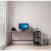 Table de bureau moderne en bois, bon marché, pour le personnel, petit bureau pour le travail de bureau