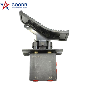 GOODB katup pengontrol Pedal kaki satu arah, pemecah hidrolik untuk pabrik ekskavator, suku cadang mesin konstruksi yang disediakan - Product Image 5