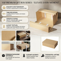 Caja de Regalo Magnética Plegable Ecológica Personalizada, Caja de Papel Kraft Plegable de Lujo para Ropa y Productos de Panadería