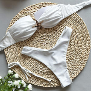 JSN Personalizar Push up Biquínis 2026 Mulheres Sexy Maiô Swimwear Feminino High Cut Biquini Set Maiô Biquini Ternos De Natação - Product Image 4