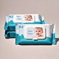 Fournisseurs d'échantillons gratuits Lingettes humides pour bébé extra douces à l'eau pure 15x20cm