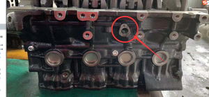 Bloque largo de montaje de motor de coche 5LE con orificio de Sensor de cigüeñal para Hiace Van <span class=keywords><strong>Mini</strong></span> Bus KDH 200 2005-2016 - Product Image 4