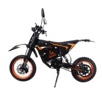 Moto électrique Kugoo Wish01pro à vitesse rapide >65KM/H pour adultes, batterie au lithium 60V 21AH, moteur central 3000W, freins hydrauliques, tout-terrain