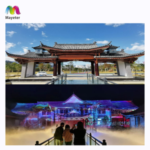 3D Hologram nhà ngoài trời video Lập Bản Đồ xây dựng máy chiếu cho tường lớn địa điểm triển lãm chiếu tương tác - Product Image 6