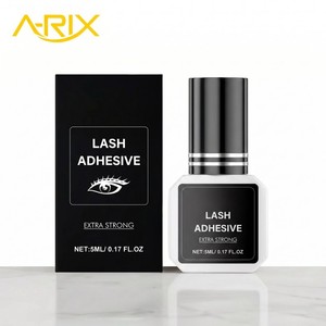 Adhesivo para Pestañas A-RIX Extra Fuerte, Secado Rápido, Resistente al Agua, Pegamento para Extensión de Pestañas de 5 ml, Líquido para Uso Profesional - Product Image 1