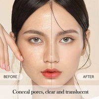 Visage Poudre Pressée Maquillage Mat Contrôle De L'huile Poudre Compacte Couverture Complète Poudre Pour Le Visage