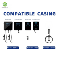 Papan Kontrol PCBA Charger AC EV Portabel MODE 3 Standar Baru 11kW 50A dengan WiFi untuk Kompatibel OCPP1.6 untuk Penggunaan Komersial