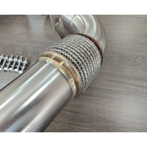 AKS downpipe สำหรับ <span class=keywords><strong>BMW</strong></span> 550I <span class=keywords><strong>650i</strong></span> M550i <span class=keywords><strong>N63</strong></span> 4.4T downpipe - Product Image 4