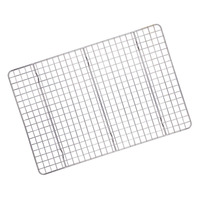 Plaques et moules de cuisson en acier inoxydable avec grilles et supports de refroidissement pour gâteaux - Sans revêtement
