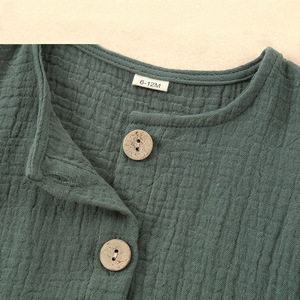 Ropa sin mangas <span class=keywords><strong>de</strong></span> algodón puro <span class=keywords><strong>para</strong></span> bebés, <span class=keywords><strong>chaleco</strong></span> transpirable <span class=keywords><strong>de</strong></span> verano, pelele <span class=keywords><strong>de</strong></span> color sólido <span class=keywords><strong>para</strong></span> recién nacidos - Product Image 2