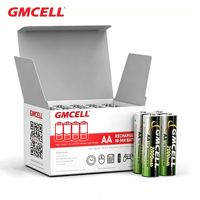 Baterai GMCELL High Performance 2000mAh 1.2v AA Rechargeable Ni-MH untuk Sikat Gigi Elektrik dan Mainan Aplikasi Medis