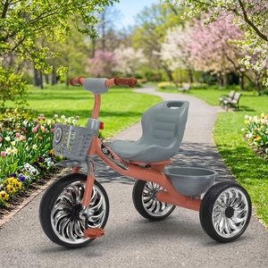 Tricicli per Bambini dai 1-3 ai 2-6 Anni, Biciclette a Spinta e a Pedali, Passeggini <span class=keywords><strong>con</strong></span> Seduta per Neonati - Product Image 5