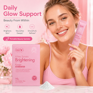 OKTW Ready Stock Custom Formula White <b>Tomato</b> instant powder sachets beauty from within collagen For Amazon ODM - Product Image 4