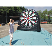 Cibles de golf gonflables géantes pour enfants et adultes de 3 m de haut, provenant d'un fabricant chinois de jeux de fléchettes gonflables