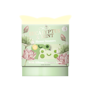 Fabricant de Pastilles de Douche Personnalisées en Forme de Grenouille à l'Eucalyptus et à la Menthe - Infusées aux Huiles Essentielles - Lily Bath - Product Image 1
