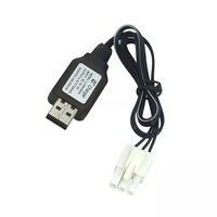 Câble de chargeur USB 6.4V 600mA EL4.5-3P mâle P-TO-R pour voiture RC, camion, bateau rapide