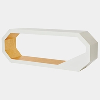 Meuble console de salon moderne blanc de luxe de haute qualité pour couloir, entrée, appartement, bureau, hôtel