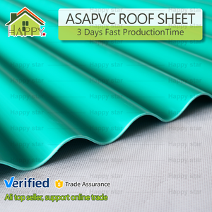 Tegole in PVC Stile Moderno Copertura Antipioggia Asa per Magazzini Resistente al Calore Tipo Tetto Ondulato in PVC - Product Image 2