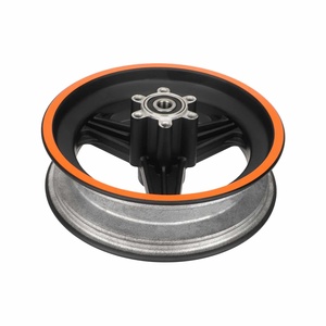 Moyeu de roue avant Kukirin G3 pour trottinette électrique Kukirin G3, moyeu de roue avant en alliage d'aluminium de 10 pouces, pièce de roue avant, moyeu d'axe avant - Product Image 4