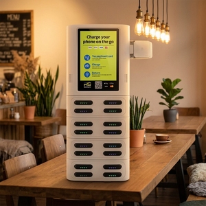 Batterie externe 8000mAh Li-Polymère avec 8/12/16 emplacements, sortie 60W, prise en charge de la charge rapide, station de charge pour téléphone portable pour restaurant et café - Product Image 1