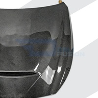 Capot en fibre de carbone style GT avec aérations pour Infiniti Q50 Q50S 2014-2020, couvercle de protection du moteur, pièces de rechange pour voiture