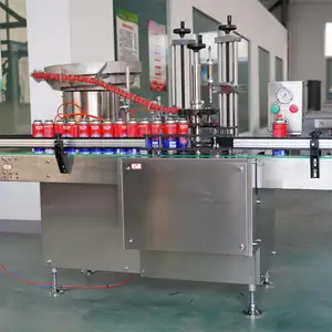 Aerosol cap & actuator placing machine of aerosol filling line