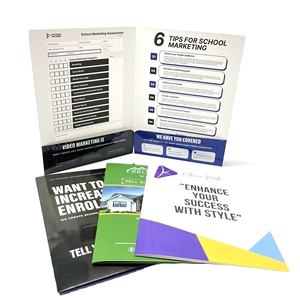 Trung Quốc Nhà máy in <span class=keywords><strong>A4</strong></span> A5 giấy/tài liệu trình bày tập tin thư mục biểu tượng tùy chỉnh cho tập tin và kinh doanh thư mục với túi - Product Image 2