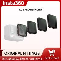 Kit combiné de filtres d'objectif d'appareil photo pour remplacer le Kit de filtre UV CPL ND Accessoires d'appareil photo d'origine pour insta360 Ace Pro Kit de filtre ND