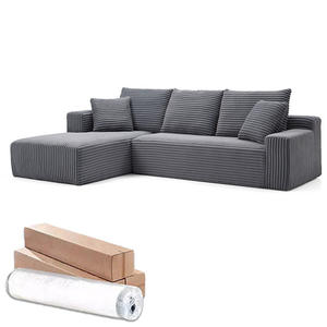 Sofa Minimalis Italia Blok Tofu Ruang Tamu Modern Nordik Ukuran Kecil Spons Vakum Terkompresi - Product Image 1