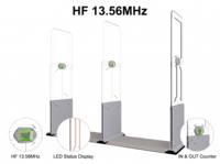 Porte de contrôle d'accès RFID haute fréquence pour mobilier de bibliothèque, système d'alarme pour la gestion des écoles et des bibliothèques publiques
