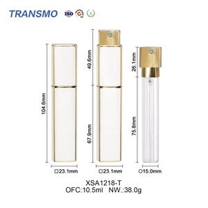 Luxury Refillable <b>Perfume</b> Glass Aluminum <b>Bottle</b> Mistoil Spray <b>Bottle</b> 10ml square <b>Empty</b> <b>Perfume</b> <b>Bottle</b> - Product Image 2