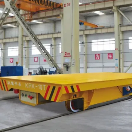 Buon prezzo cavo di potenza del tamburo 5 ton rail crane flat free transfer cart