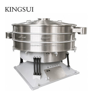 Machine de tamisage et de séparation vibrante de qualité alimentaire pour amidon, sucre, sel, farine et poudre - Product Image 1