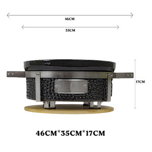 Auplex Mini <span class=keywords><strong>Barbecue</strong></span> Coréen Portable Table à Charbon de Bois en Céramique Galvanisé Yakitori <span class=keywords><strong>Barbecue</strong></span> Grills pour Intérieur/Camping Cuisine - Product Image 2