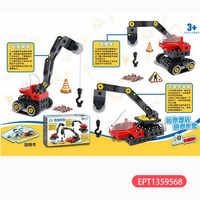 Kit de blocs scientifiques en plastique EPT Em16, 107 pièces, nouvelle expérience, bloc de construction, apprentissage, jouet pour enfants, éducation STEM