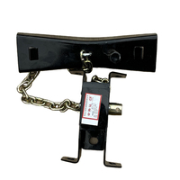 Support de roue de secours en acier pour semi-remorque, espacement d'installation 220 mm, pièces de rechange pour camion, porte-roue de secours