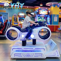 Simulateur de moto de course VR professionnel YHY pour enfants, jeu de réalité virtuelle en intérieur avec mouvement 3 DoF
