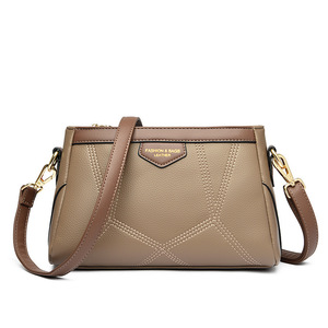 Bolsos de Moda al por Mayor, Bolsos de Hombro de Cuero PU de Lujo para Mujer, Bolsos Cruzados, Bolsos de Mensajero Femeninos - Product Image 1