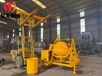 Bétonnière électrique diesel portable, directement de l'usine, pour les travaux de construction et de construction routière