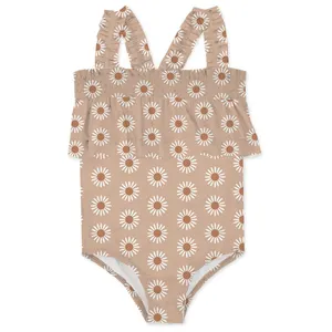 Wholesale Customized Anti UV Kids Swimwear Girls Bikini Sets Buyers Baby Floral Swim Set Swimwear Bikinis Australian