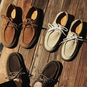 Mocassins en cuir véritable pour hommes, chaussures décontractées et habillées, style Oxford, résistantes à l'usure et respirantes - Product Image 6